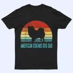 Vintage American Eskimo Dog Dad - Dog Lover T Shirt