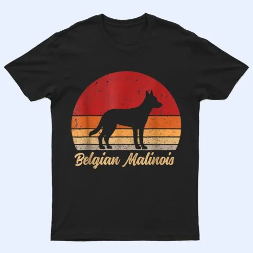 Vintage Belgian Malinois Dog Pet Lovers T Shirt