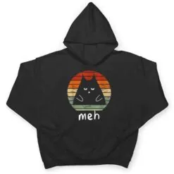 Vintage Black Cat Meh Cat Meow Kitty Cat Lover T Shirt Vintage Black Cat Meh Cat Meow Kitty Cat Lover T Shirt