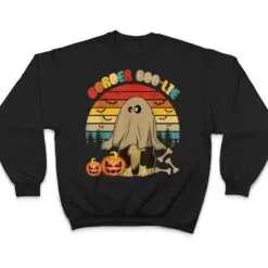 Vintage Border Collie Boo Ghost Halloween Border Collie Dog T Shirt Vintage Border Collie Boo Ghost Halloween Border Collie Dog T Shirt