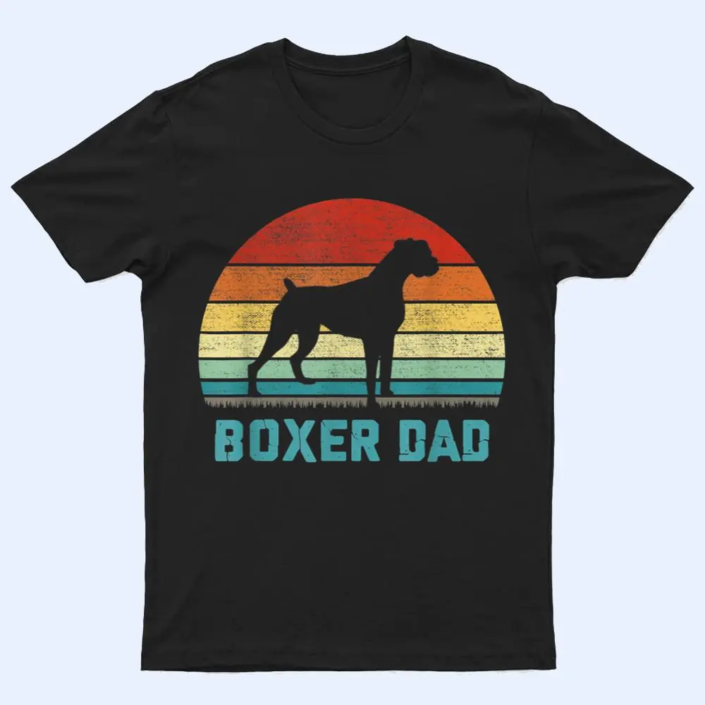 Vintage Boxer Dad - Dog Lover T Shirt Vintage Boxer Dad - Dog Lover T Shirt