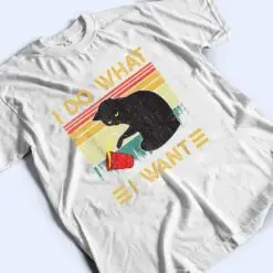 Vintage Cat I Do What I Want Black Cat Funny Cat T Shirt Vintage Cat I Do What I Want Black Cat Funny Cat T Shirt