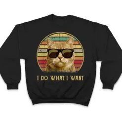 Vintage Cat gifts 2022 Funny cat lovers i do what i want cat T Shirt Vintage Cat gifts 2022 Funny cat lovers i do what i want cat T Shirt