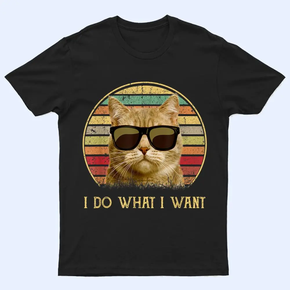 Vintage Cat gifts 2022 Funny cat lovers i do what i want cat T Shirt Vintage Cat gifts 2022 Funny cat lovers i do what i want cat T Shirt