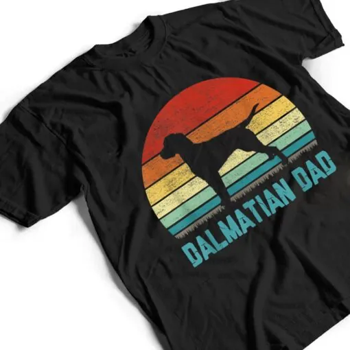Vintage Dalmatian Dad - Dog Lover T Shirt