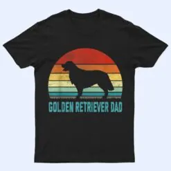 Vintage Golden Retriever Dad - Dog Lover T Shirt