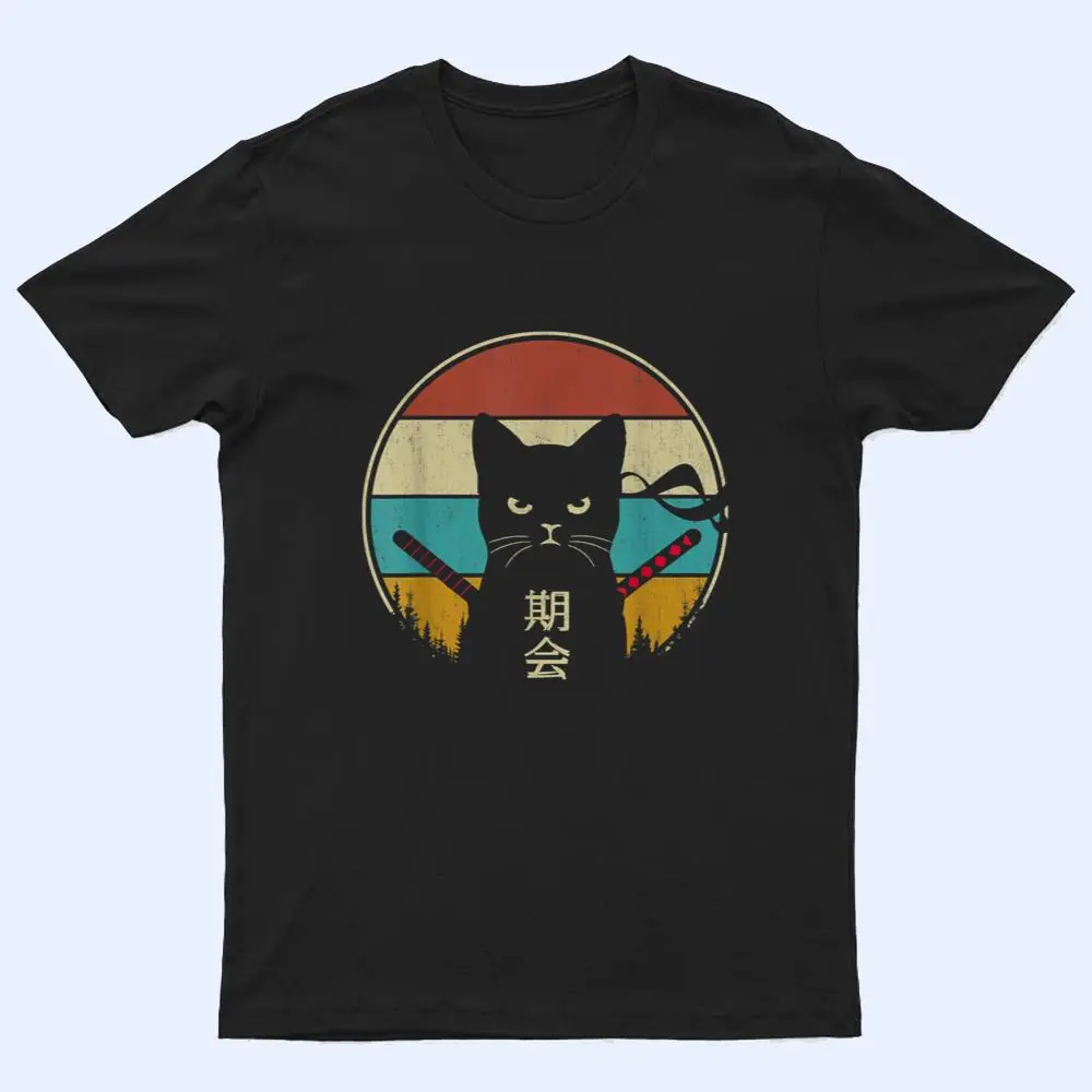 Vintage Japanese Cat Kawaii Retro Style Cat Kitten Lover T Shirt Vintage Japanese Cat Kawaii Retro Style Cat Kitten Lover T Shirt