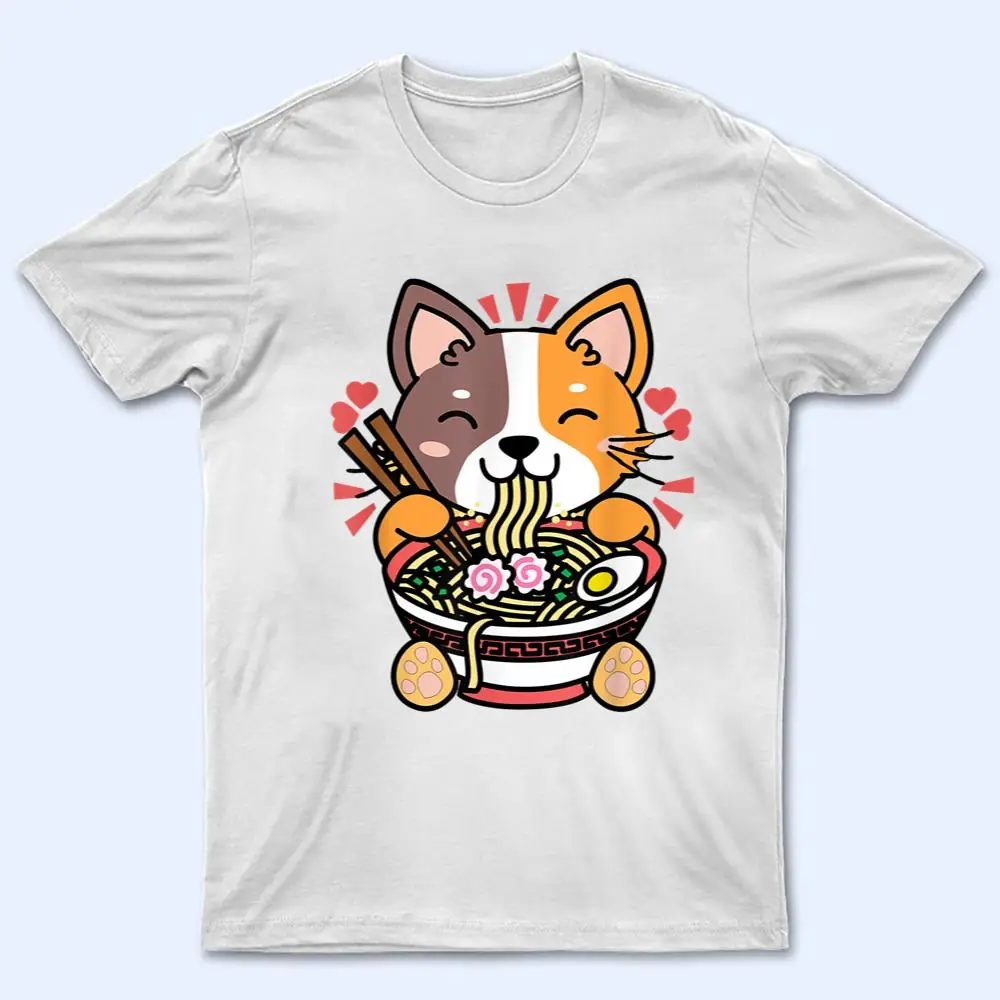 Vintage Kawaii Ramen Cat Anime Japanese Food T Shirt Vintage Kawaii Ramen Cat Anime Japanese Food T Shirt