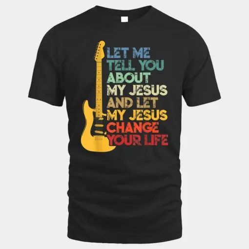 Vintage Let Me Tell You About My Jesus Guitar Christian