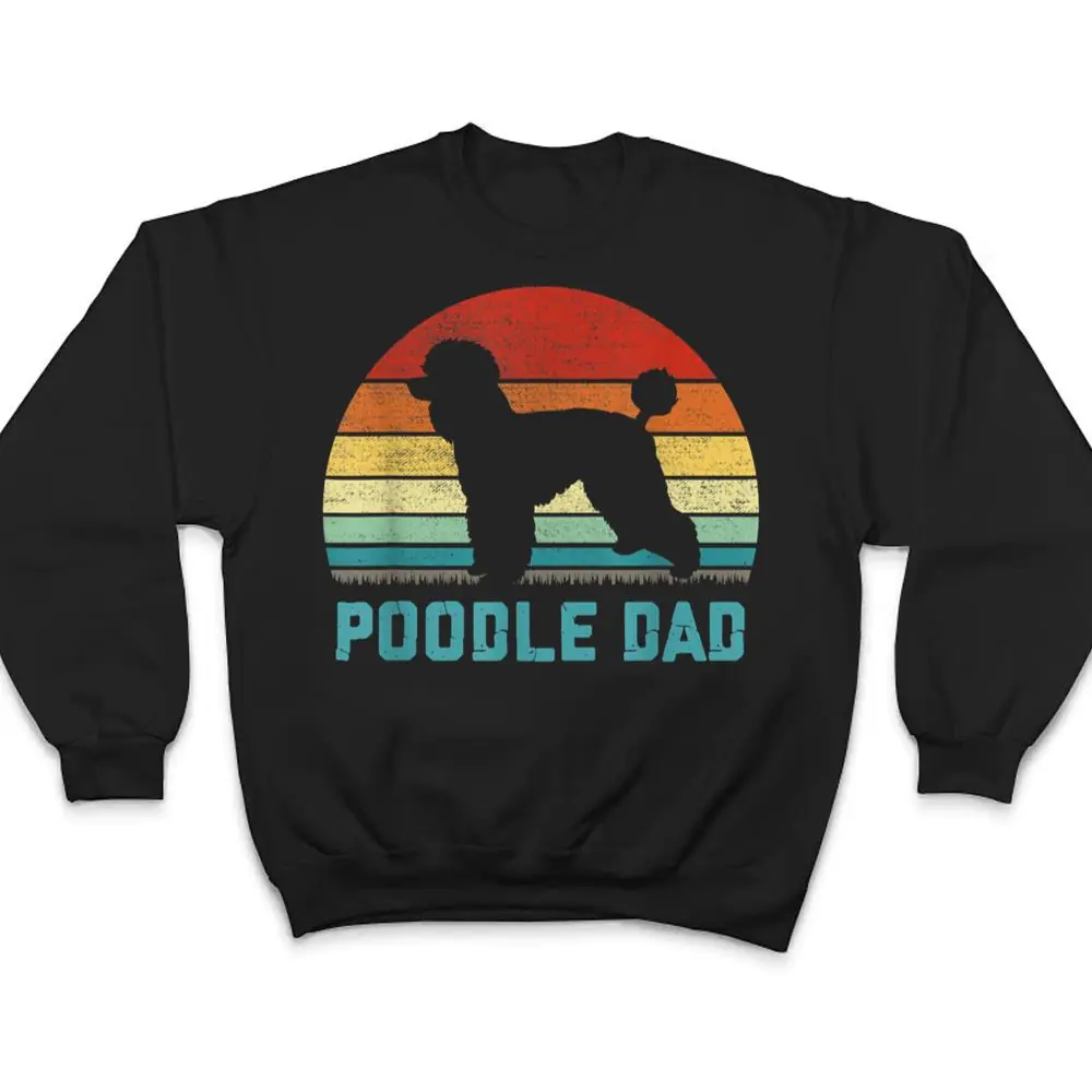 Vintage-Poodle-Dad-Dog-Lover-T-Shirt-4 Vintage Poodle Dad - Dog Lover T Shirt