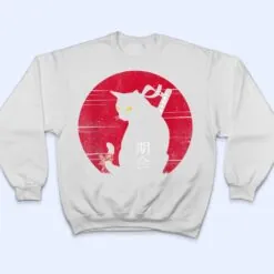 Vintage Retro Japanese Style Cat Kawaii Cat Kitten Lover T Shirt Vintage Retro Japanese Style Cat Kawaii Cat Kitten Lover T Shirt