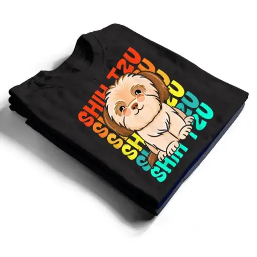 Vintage Shihtzu Dog Shih Tzu T Shirt