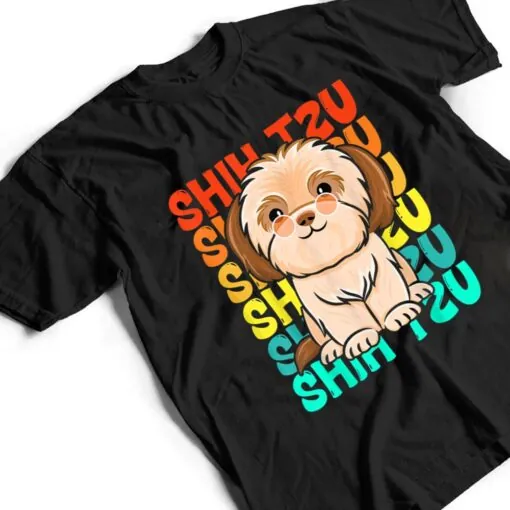 Vintage Shihtzu Dog Shih Tzu T Shirt