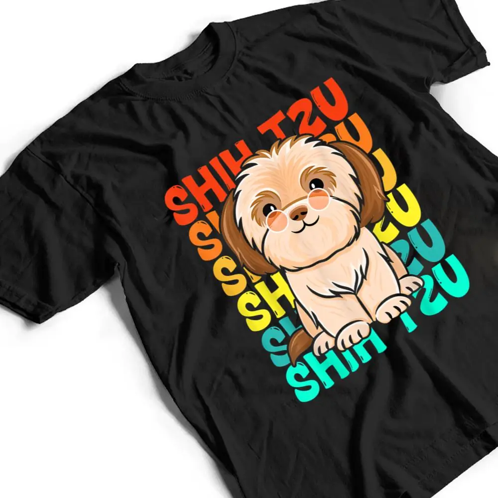 Vintage-Shihtzu-Dog-Shih-Tzu-T-Shirt-2 Vintage Shihtzu Dog Shih Tzu T Shirt