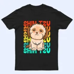 Vintage Shihtzu Dog Shih Tzu T Shirt