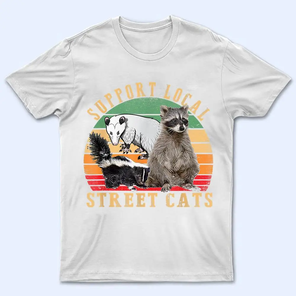 Vintage Support Local Street Cats! Raccoon Vintage Support Local Street Cats! Raccoon