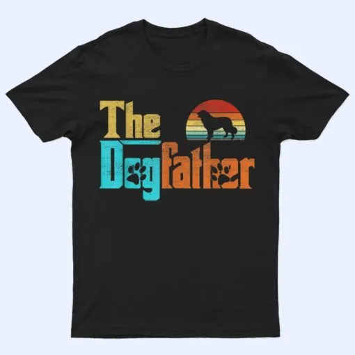 Vintage The Dogfather Leonberger Dog Owner T Shirt