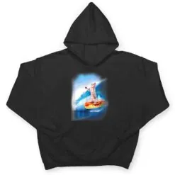 Walnut & 39th Cat Surfing Hot Dog T Shirt Walnut & 39th Cat Surfing Hot Dog T Shirt