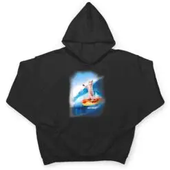Walnut & 39th Cat Surfing Hot Dog T Shirt Walnut & 39th Cat Surfing Hot Dog T Shirt