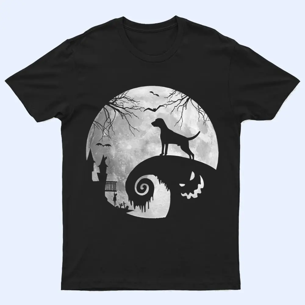 Weimaraner Dog And Moon Halloween Costume Dog Lover Funny T Shirt Weimaraner Dog And Moon Halloween Costume Dog Lover Funny T Shirt