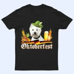Westie Dog Beer Oktoberfest Prost Beer Festival Munich T Shirt