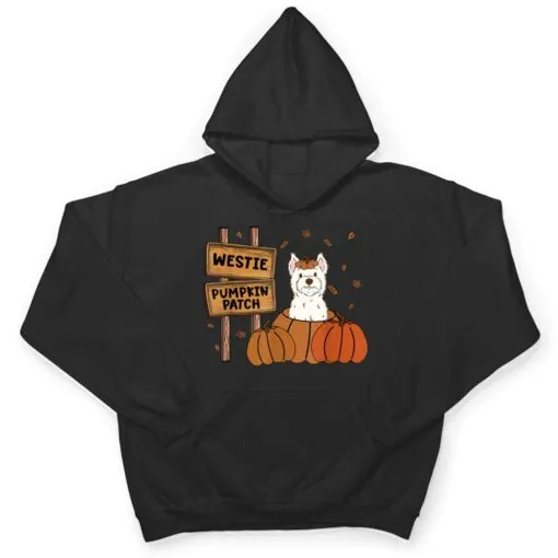 Westie Pumpkin Patch Dog Lovers Thanksgiving Halloween T Shirt