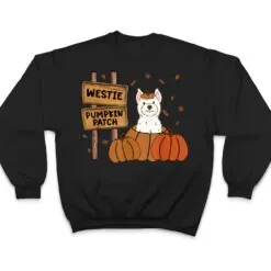 Westie Pumpkin Patch Dog Lovers Thanksgiving Halloween T Shirt Westie Pumpkin Patch Dog Lovers Thanksgiving Halloween T Shirt
