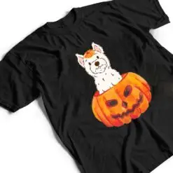 Westie Pumpkin West Highland White Terrier Dog Halloween T Shirt Westie Pumpkin West Highland White Terrier Dog Halloween T Shirt