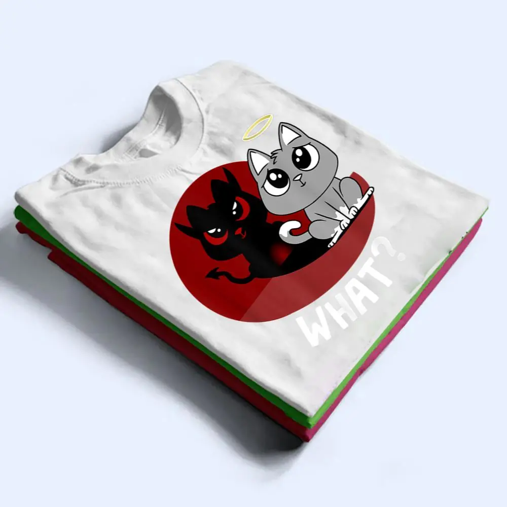 What-Cat-Funny-Cat-Lover-Bad-Kitty-Kitten-Cat-T-Shirt-1 What Cat Funny Cat Lover Bad Kitty Kitten Cat T Shirt