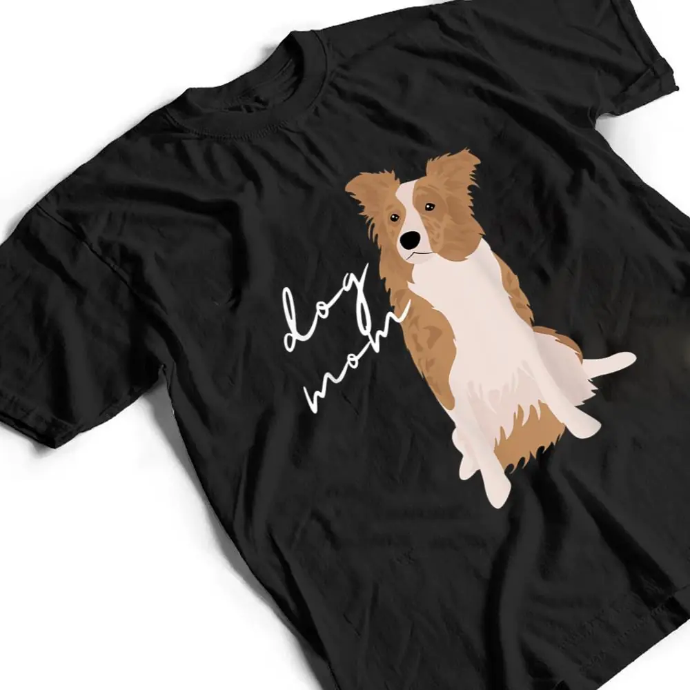 White-Red-Merle-Border-Collie-Dog-Mom-Dog-Mom-Woman-T-Shirt-2 White & Red Merle Border Collie Dog Mom Dog Mom Woman T Shirt