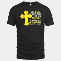 With Jesus In Her Heart A Softball In Her Hand