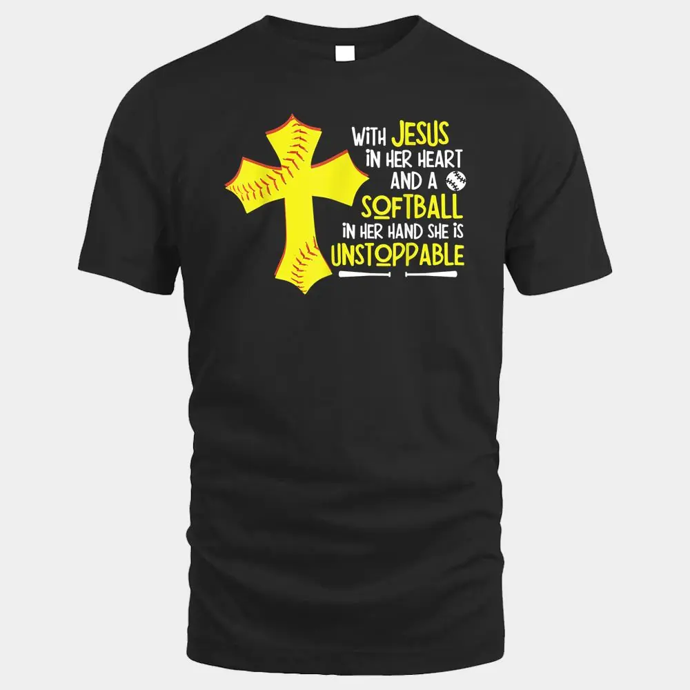 With Jesus In Her Heart A Softball In Her Hand With Jesus In Her Heart A Softball In Her Hand