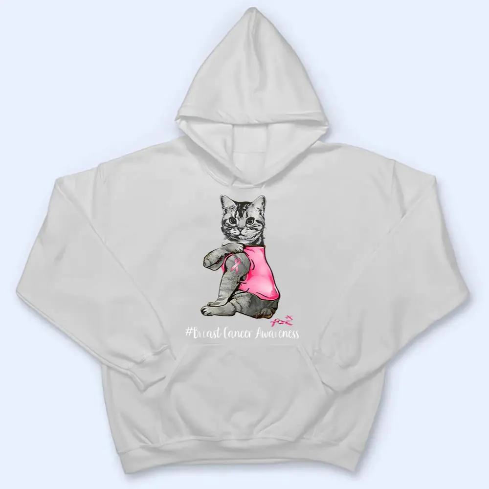 Woman-Funny-Cat-Pink-Ribbon-In-October-We-Wear-Pink-Breast-T-Shirt-3 Woman Funny Cat Pink Ribbon In October We Wear Pink Breast T Shirt