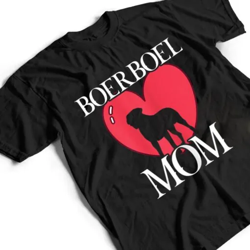 Womens Boerboel mom dog dogs dog mom paw boerboel accessories T Shirt