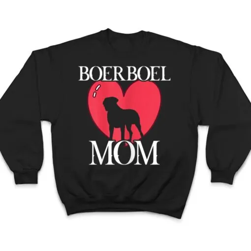 Womens Boerboel mom dog dogs dog mom paw boerboel accessories T Shirt