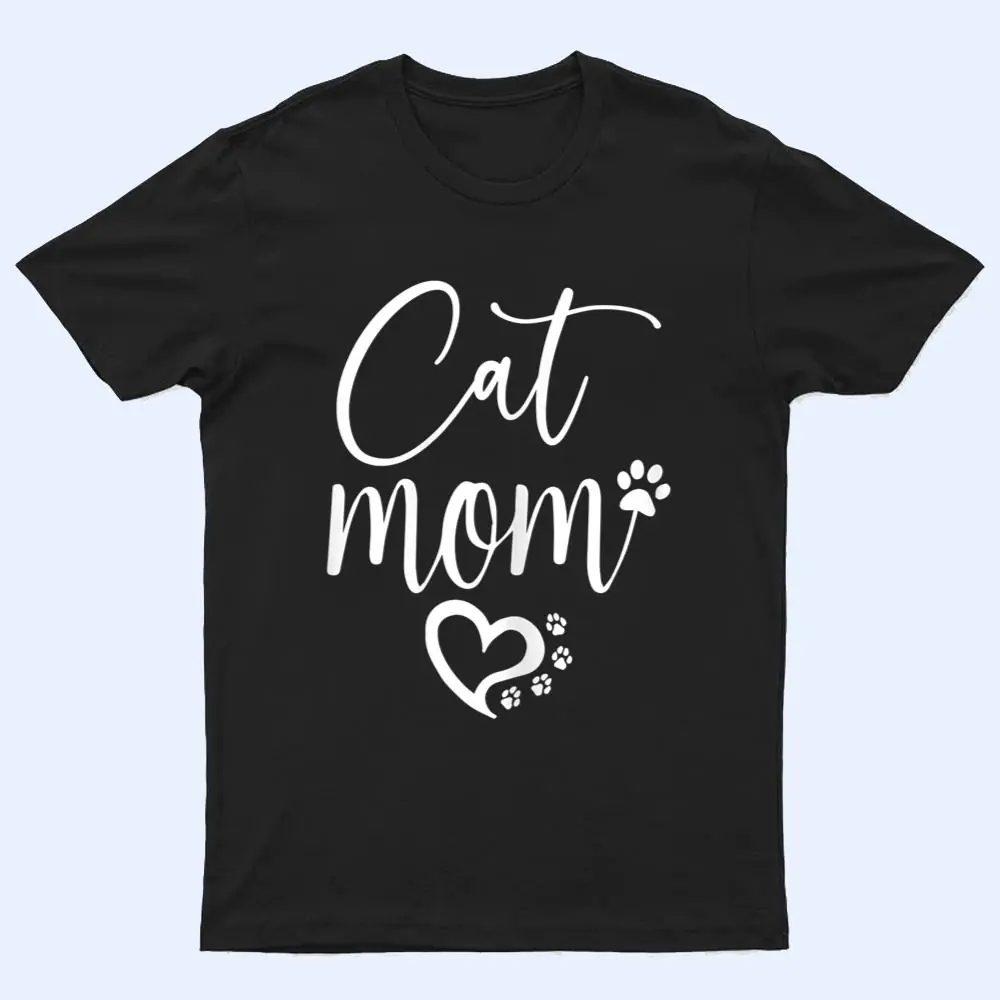 Womens Cat Mom T Shirt Womens Cat Mom T Shirt