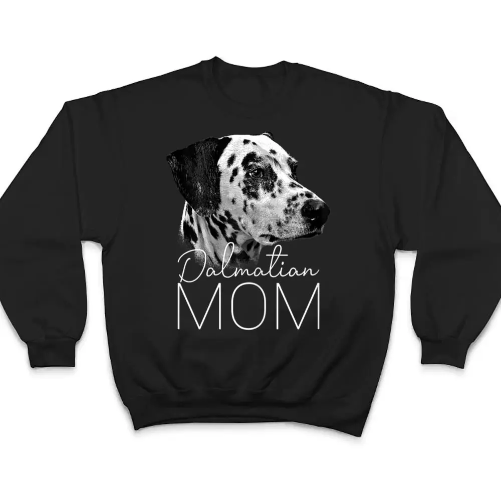 Womens-Dalmatian-Mom-Dog-T-Shirt-4 Womens Dalmatian Mom - Dog T Shirt