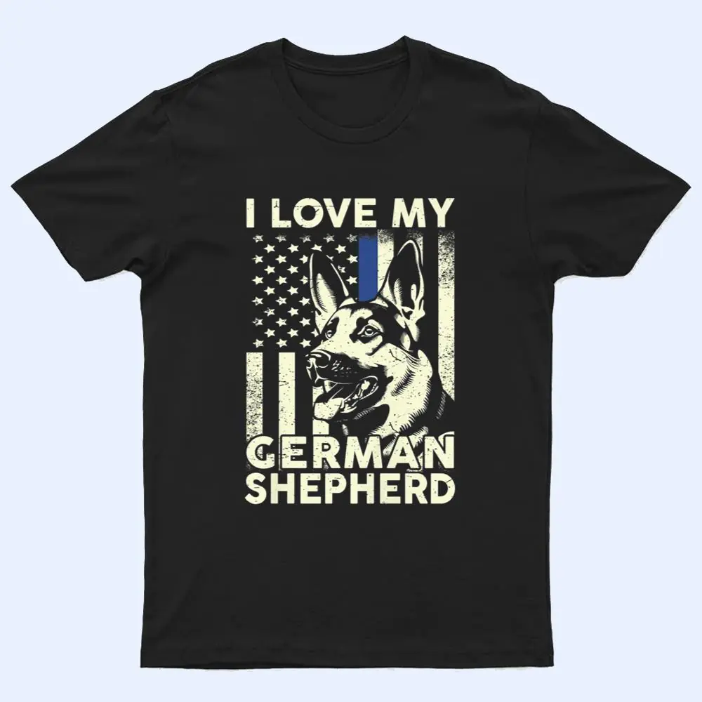 Womens I Love My Dogs   German Shepherd Dog T Shirt Womens I Love My Dogs   German Shepherd Dog T Shirt
