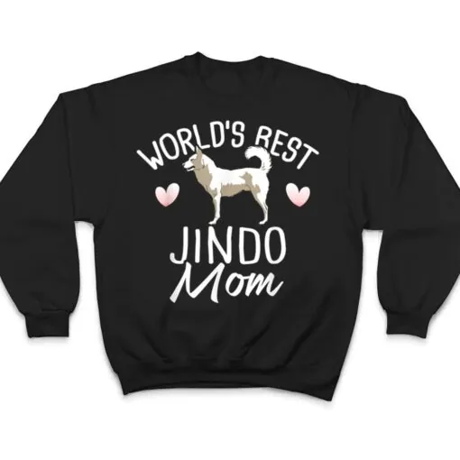 World's Best Jindo Mom - Korean Jindo Dog T Shirt
