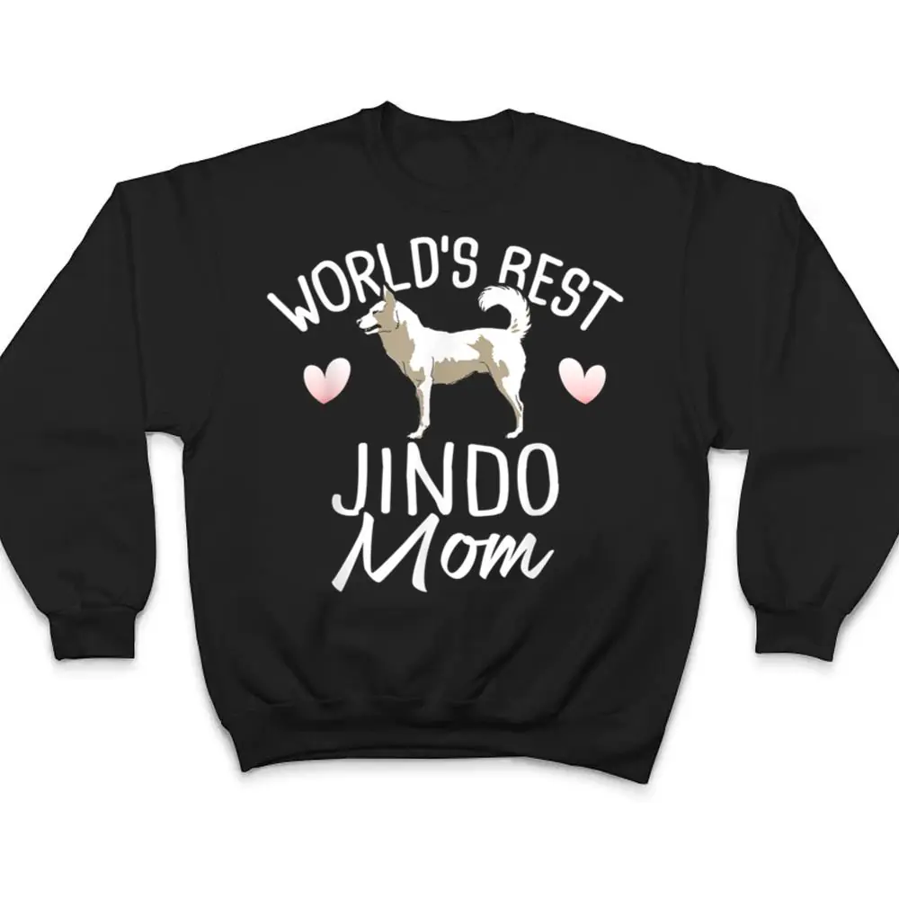 Worlds-Best-Jindo-Mom-Korean-Jindo-Dog-T-Shirt-4 World's Best Jindo Mom - Korean Jindo Dog T Shirt