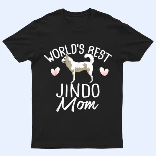 World's Best Jindo Mom  - Korean Jindo Dog T Shirt