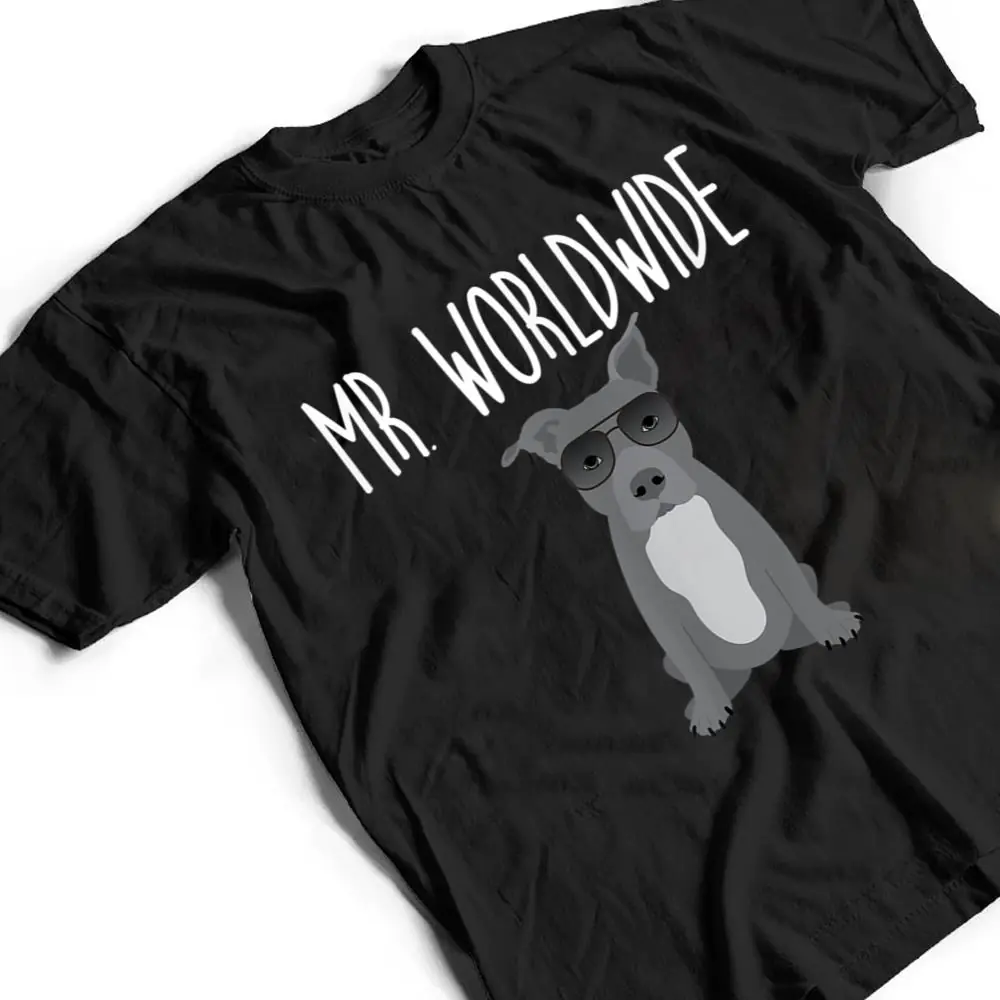 Worldwide-Dog-Traveler-Cute-Funny-Pit-Bull-Dog-T-Shirt-2 Worldwide Dog Traveler Cute Funny Pit Bull Dog T Shirt