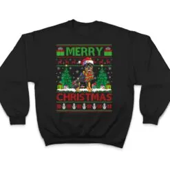 Xmas Tree Lights Ugly Santa Rottweiler Dog Christmas T Shirt Xmas Tree Lights Ugly Santa Rottweiler Dog Christmas T Shirt