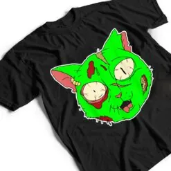 Zombie Cat Lazy Halloween Costume Scary Creepy Spooky Animal T Shirt Zombie Cat Lazy Halloween Costume Scary Creepy Spooky Animal T Shirt