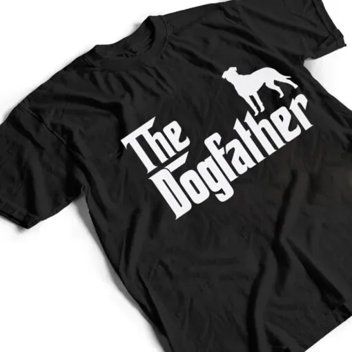 boxador DogFather Funny Dog Dad T Shirt