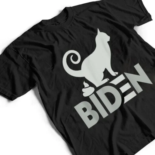 funny My Cat Hates joe Biden I Love My Cat Anti Joe Biden T Shirt