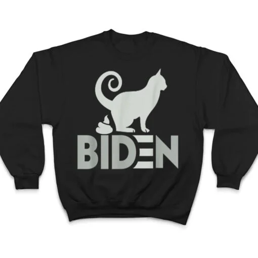 funny My Cat Hates joe Biden I Love My Cat Anti Joe Biden T Shirt