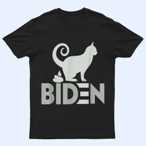 funny My Cat Hates joe Biden I Love My Cat Anti Joe Biden T Shirt