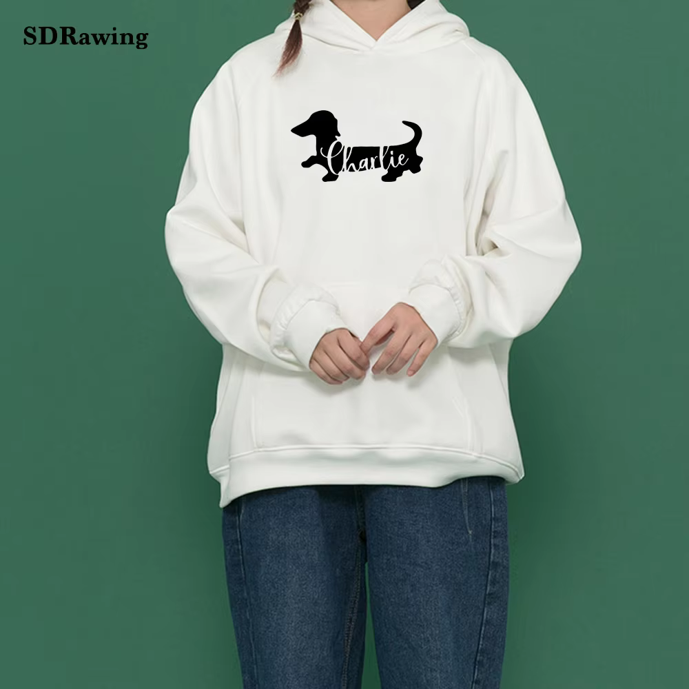 Bring Joy to Your Outfit with a Cute Dog Printed Hoodie Bring Joy to Your Outfit with a Cute Dog Printed Hoodie