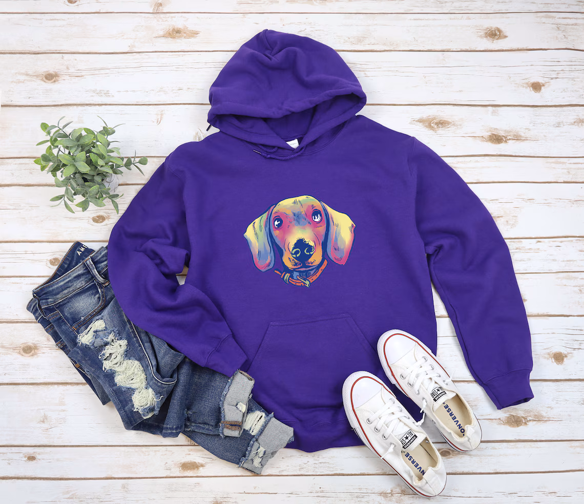 Elevate Your Style with a Cute Dog Printed Hoodie Elevate Your Style with a Cute Dog Printed Hoodie